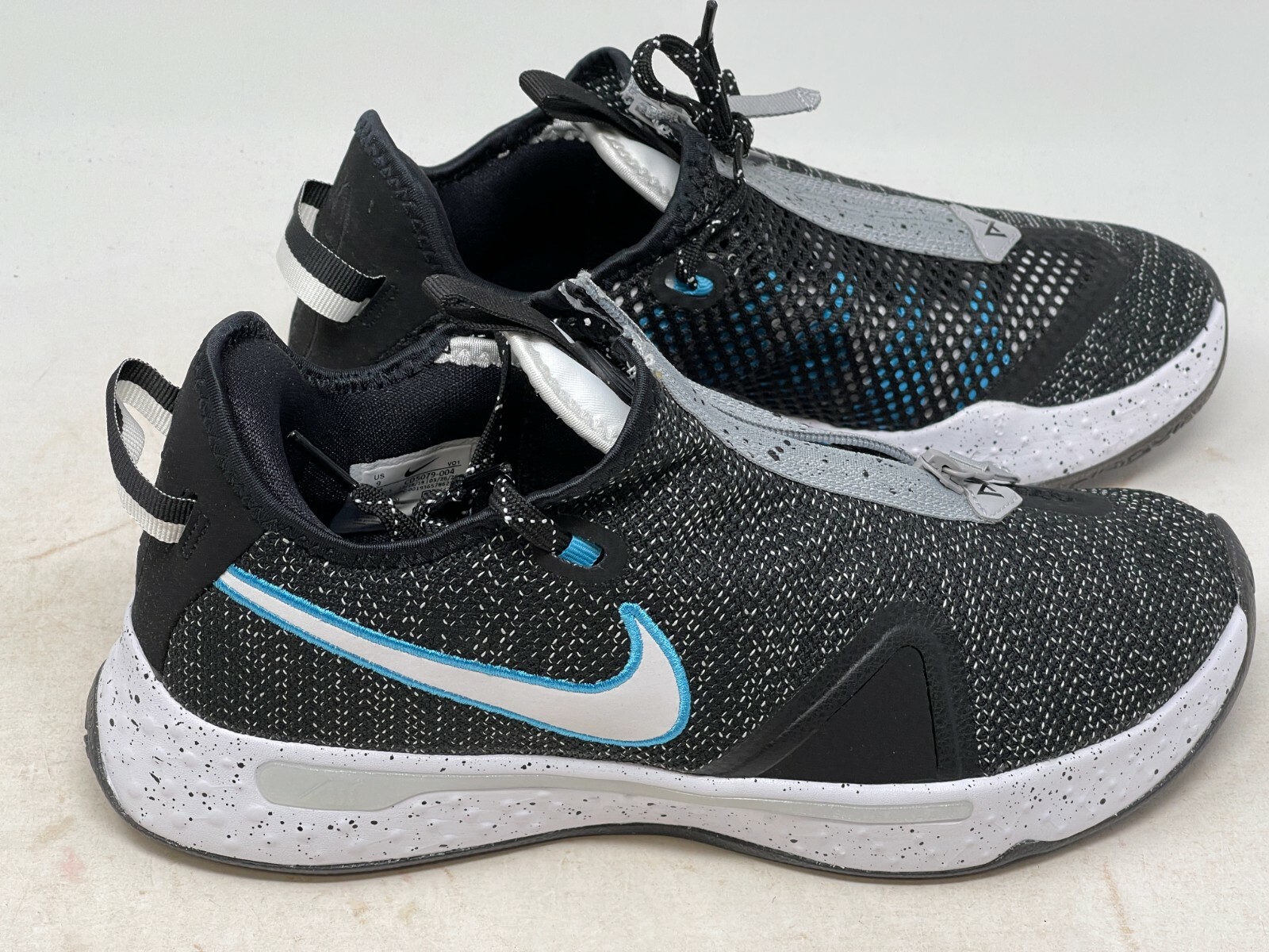 22a W新作 送料無料 希少製品 Nike Pg 4 Black White Smoke Grey スニーカー サイズを選択してください Us7 5 価格問合せ必須 25 5cm Www Mobilite Fr Sodexo Com