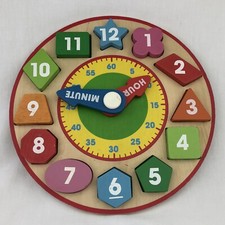 Melissa And Doug Shape Sorting Clock