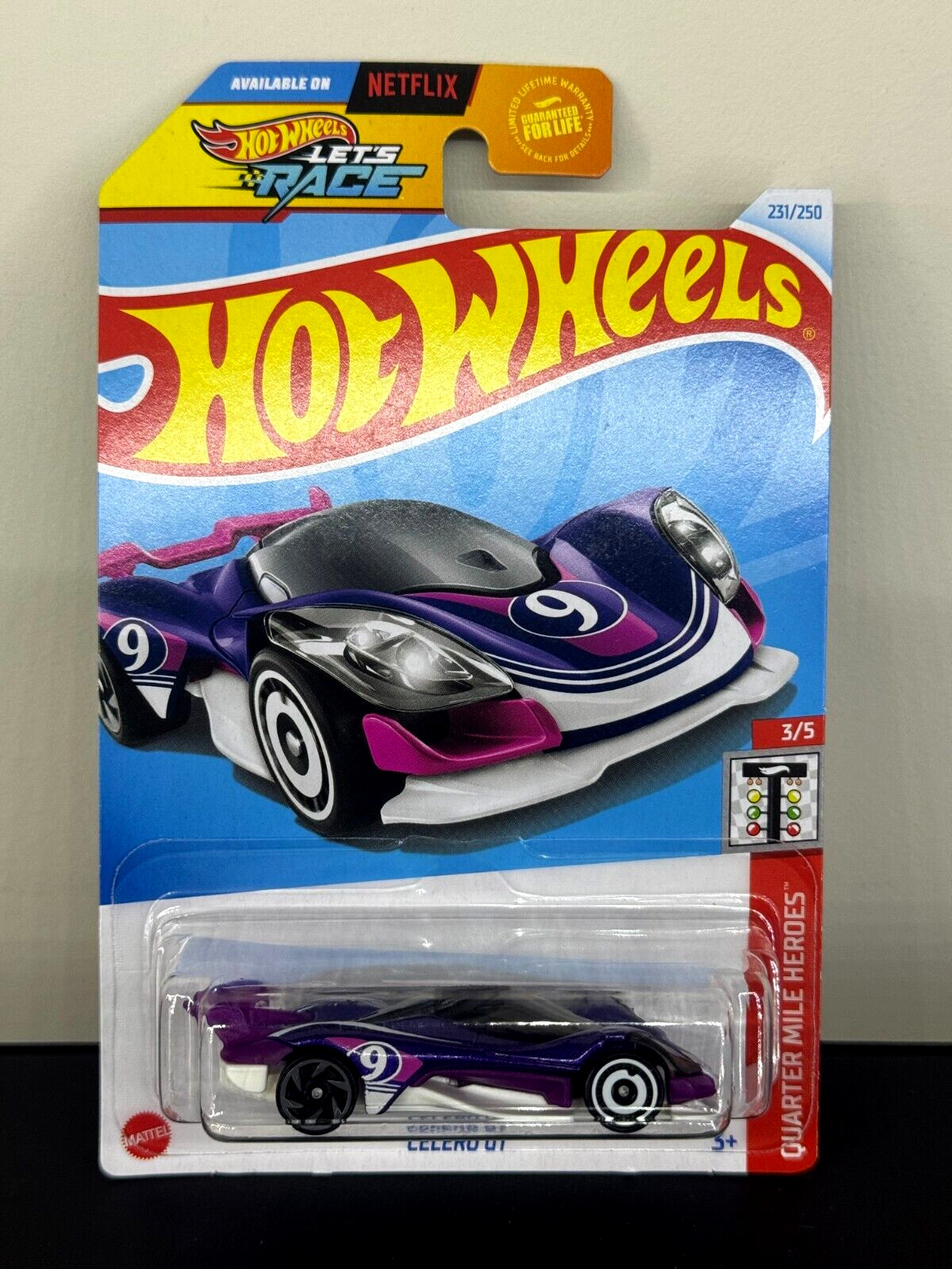 Hot Wheels 2024 Celero GT #231 Purple 