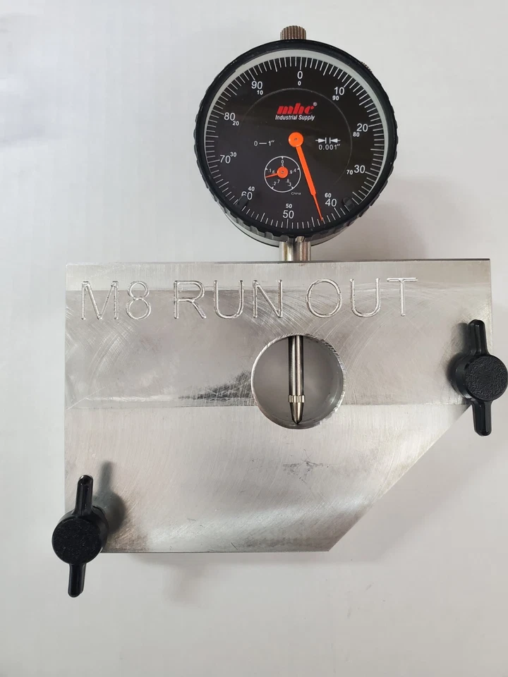 Harley Milwaukee 8 Pinion Shaft Run out, Gear Drive Backlash Tool, M8 USA MADE - Image 4 of 4