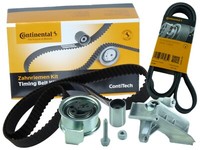 Conti Zahnriemen Satz Keilrippenriemen Audi A3 Ford Seat VW Golf 4 Skoda 1.9 TDI