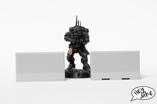 Wargaming Terrain: Jersey Barrier x6 | Warhammer 40K - Imagen 6 de 11