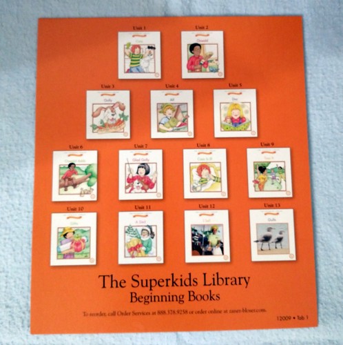 Meet the SuperKids Gulls Unit 13 Kindergarten Beginning Books Library - Picture 3 of 3