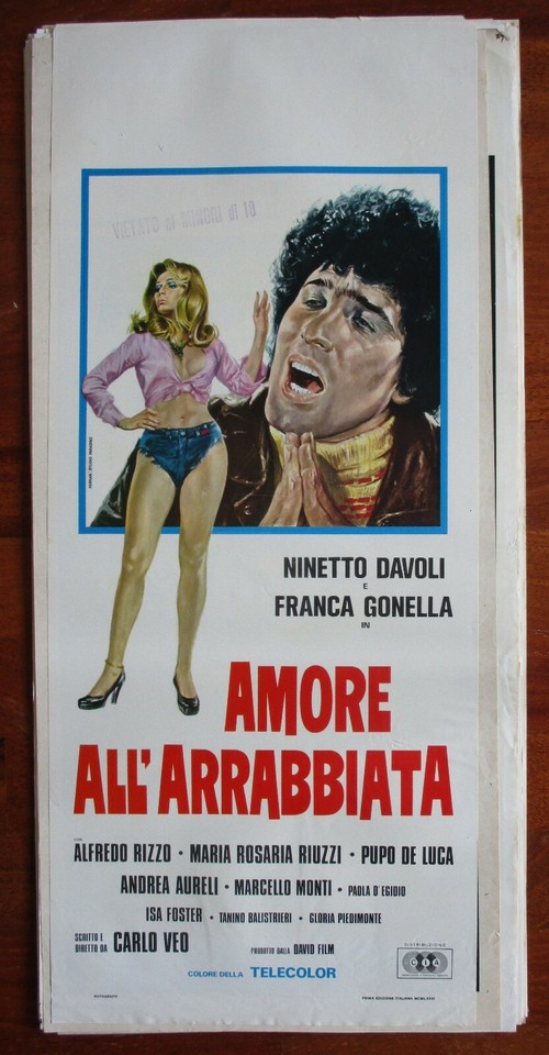 Locandina di Amore all'arrabbiata (1976)