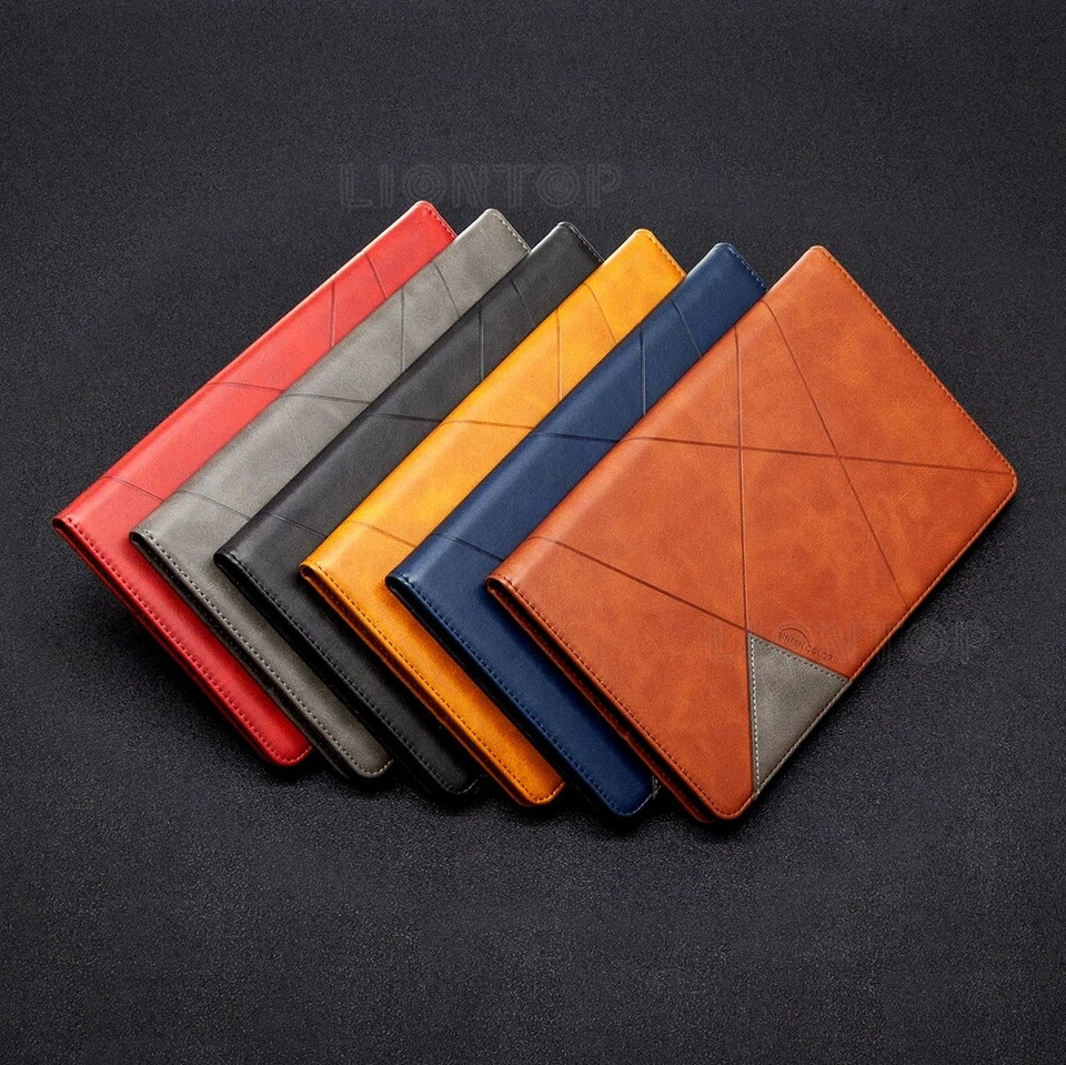 Leather Stand Flip Case For Samsung Galaxy Tab A A7 A8 S4 S6 S7 S8 Tablet Cover - Image 2 of 4