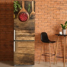 Selbstklebend Kühlschrank Tür Aufkleber Dekor Kräuter und Gewürze