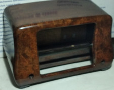 SOLO SCOCCA E PANNELLO POSTERIORE DI RADIO TELEFUNKEN MODELLO T 5 ANNO 1947 