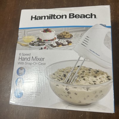 Hamilton Beach Mixer 6 Speed White 275 W 62682RZ