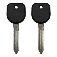 New Uncut Blank Chipped Transponder Key Replacement For Gm Pk3 B99 2 Pack
