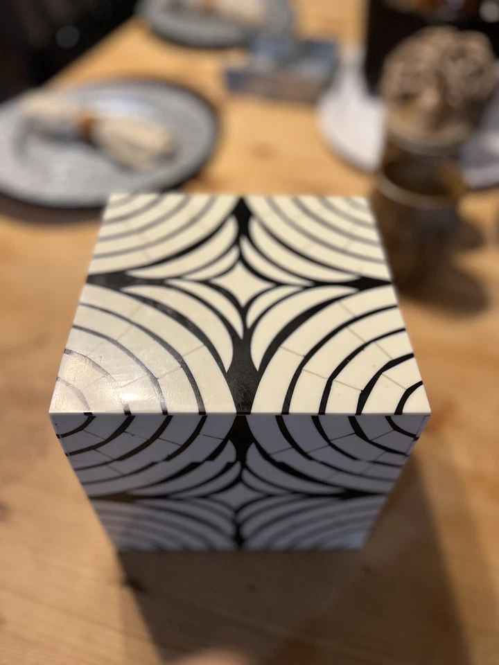 Daytona 7 дюймов белый и черный декоративная коробка - Изображение 2 из 4