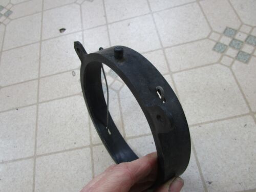 Vintage 74 Polaris TX 250 Snowmobile Headlight Trim Ring & Clip - Picture 2 of 8