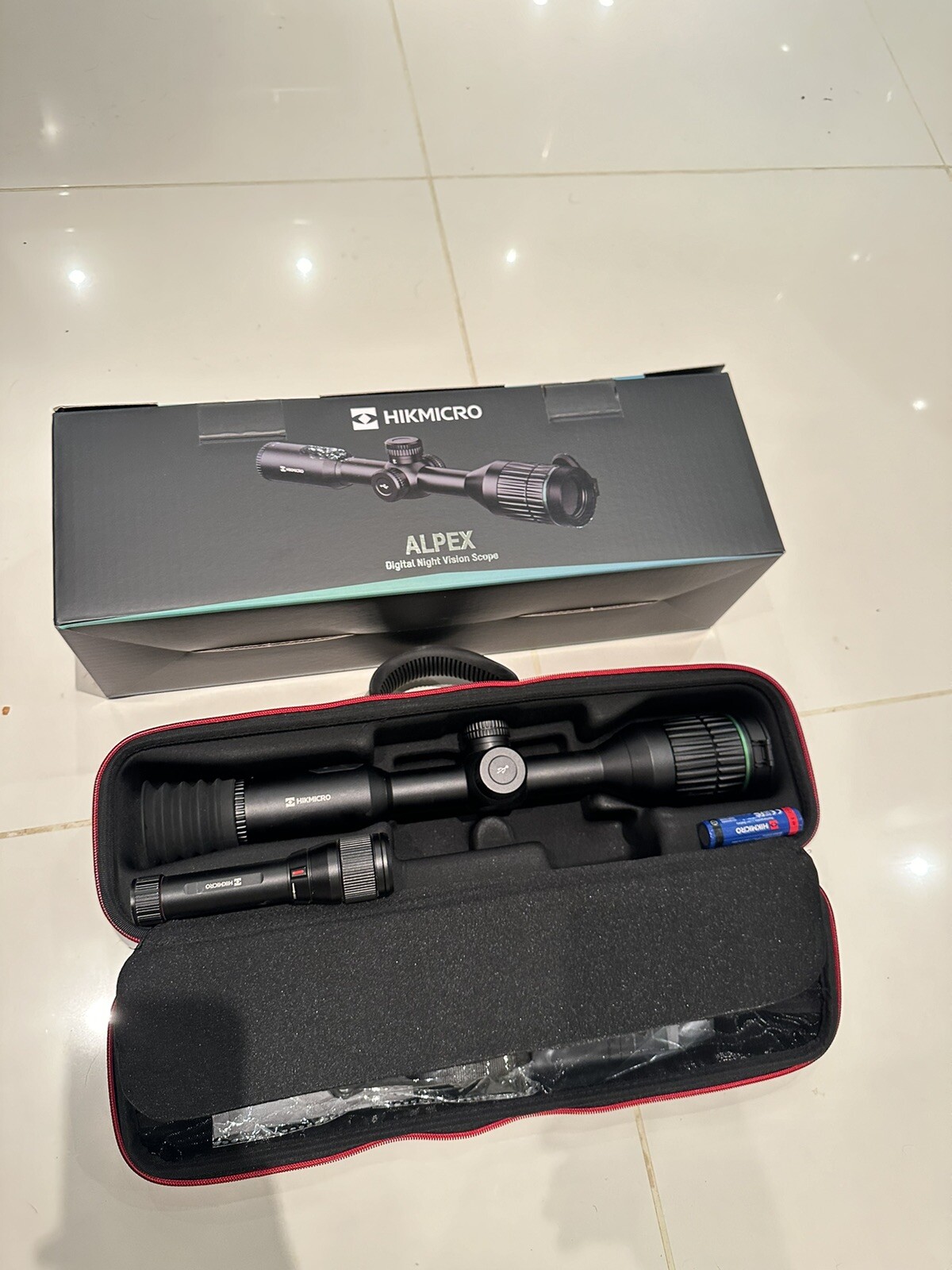 HIKMICRO ALPEX HMA50T Day & Night Vision Rifle Scope with 850nm IR