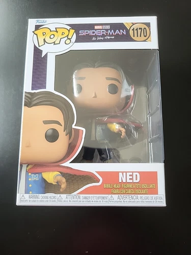 Funko Pop Marvel #1170 Spider-Man No Way Home Ned with Cloak Walmart Exclusive