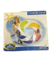 Vtg 2006 Intex Wet Set Pool Ring Float Colorful Swirl Inflatable 48" Round NIB