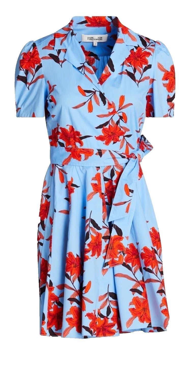 Vestidos Diane von Furstenberg Floral Wrap