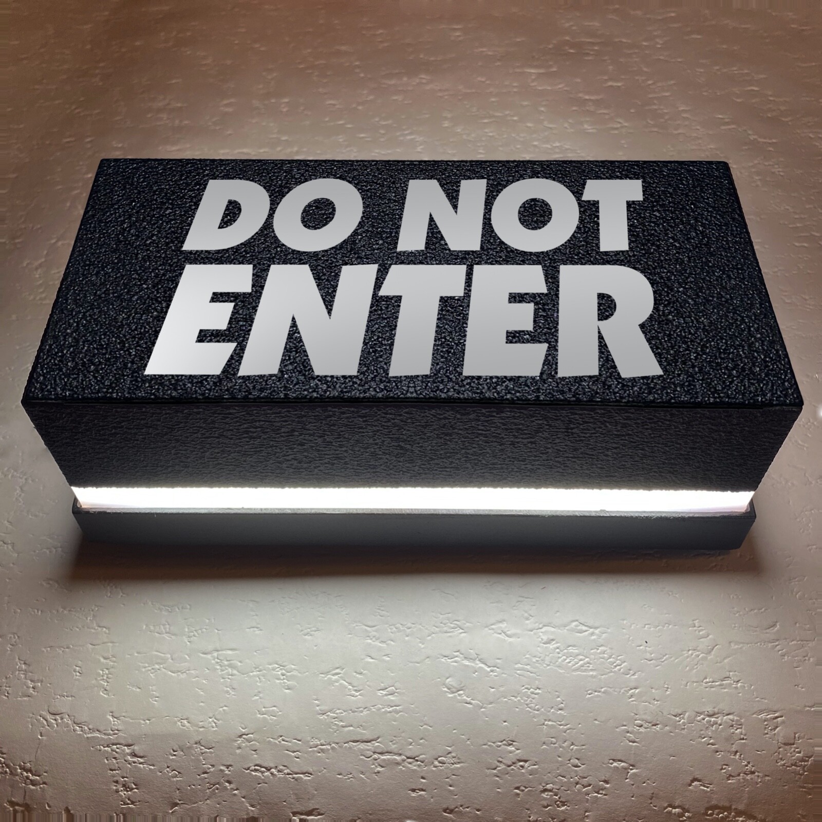 Wallsconce Do Not Enter déco lumineuse LED pour chambre ado et studio gaming - 2