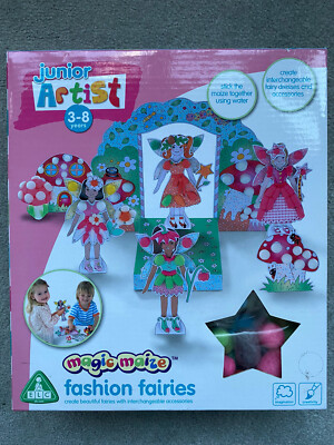 JUNIOR KÜNSTLER E L C MAGIC MAIZE MODE FERSEN KREIEREN KLEIDER BASTELSET SELTEN