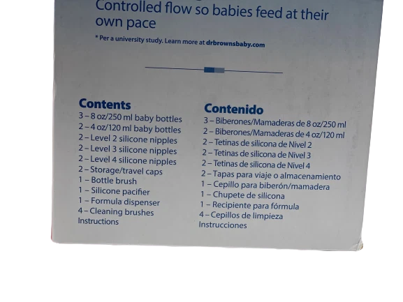 Dr. Brown's Natural Flow Options+ Anti-colic Bottle Set - Image 3 of 4