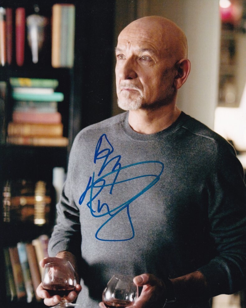 BEN KINGSLEY signed Autogramm 20x25cm ELEGY in Person autograph COA