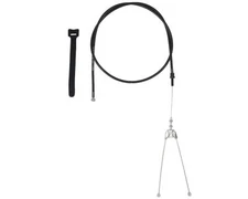 Odyssey Linear Quik Slic-Kable Brake Cable (Black) (Adjustable) [ODB-197-BK]