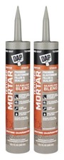 2  DAP Premium Textured Gray Advanced Latex Concrete  Mortar Sealant 10.1oz