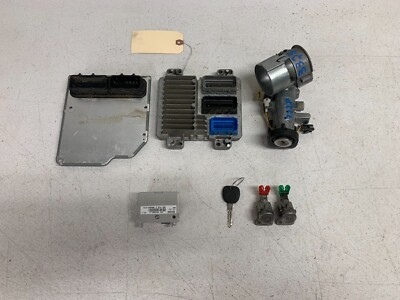 06-07 PONTIAC SOLSTICE IGNITION KEYLESS ENTRY ECM BCM ENGINE MODULE SET ...