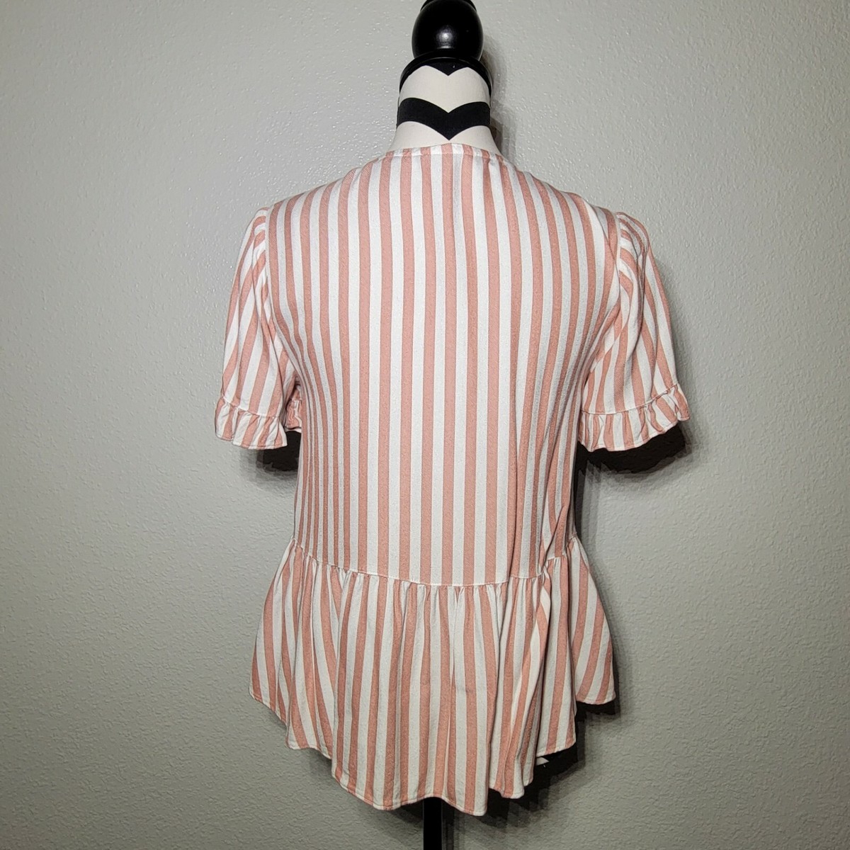 studio ruffle hem top madewell