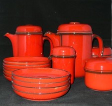 Thomas Porzellan Form 10760 Scandic Dekor Rot...