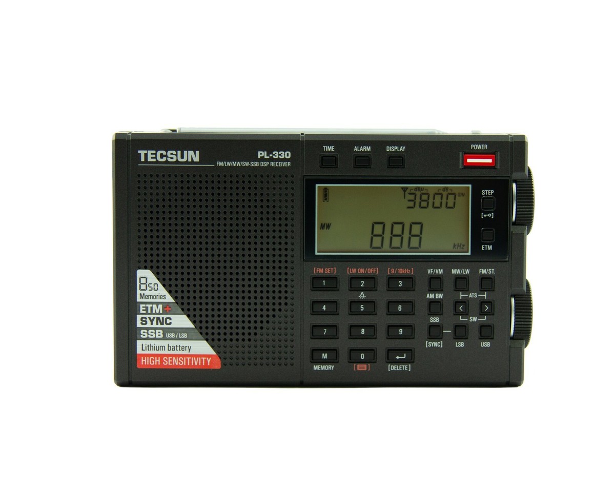 TECSUN PL-330 未使用品 TECSUN PL-330 PLL DSP SSB Multi Band Radio **ENGLISH VERSION