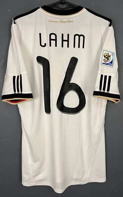 LAHM #16 MEN'S GERMANY 2010/2011 DEUTSCHLAND SOCCER FOOTBALL SHIRT