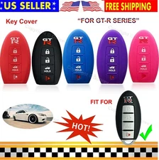 Silicone Case Keyless Entry Fob Protector Cover for GT-R GTR Smart Remote Key