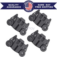 W10195417V 4 PC Dishwasher Wheels Lower Rack Fit for Kenmore,KitchenAid,Maytag