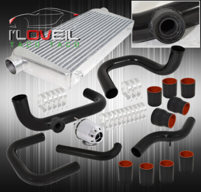 Eh3 Ej1 Ej1 Ej2 Eg7 Aluminum Piping Kit + Track Intercooler + Billet Bov