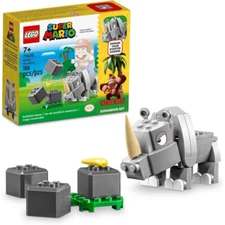 71420 LEGO® Super Mario Rambi the Rhino Expansion Set for Kids Ages 7 and Up