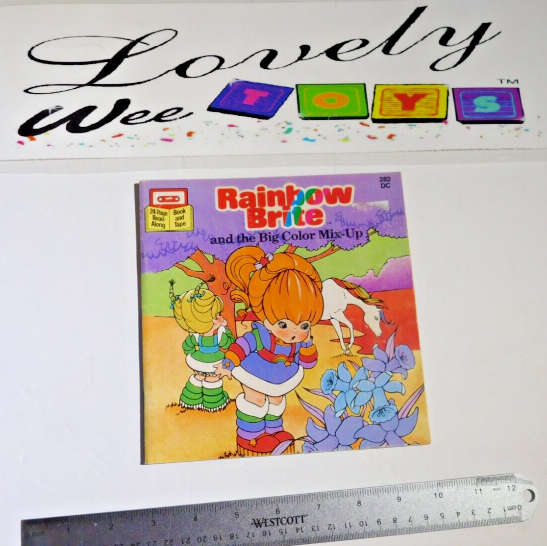 Rainbow Brite - Pocket Makeup Mirror / Miroir de Maquillage (1984