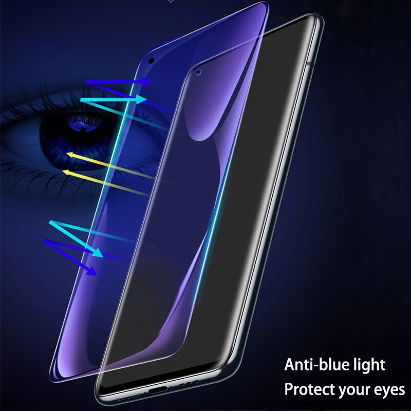 Anti-blue Matte Transparent Screen Protector Soft Film For OnePlus 7 8 9 Pro R T - Image 3 of 4