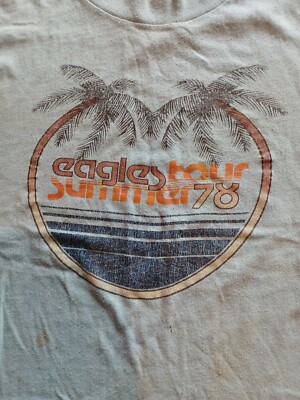EAGLES Chicago Linda JD コンサート Tシャツ 1979年 EAGLES Chicago Linda J D Souther Tシャツ 79 - メルカリ