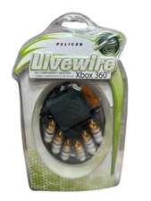 Pelican Livewire Xbox 360 HD Component Cable 8ft Brand New / Fast Shipping
