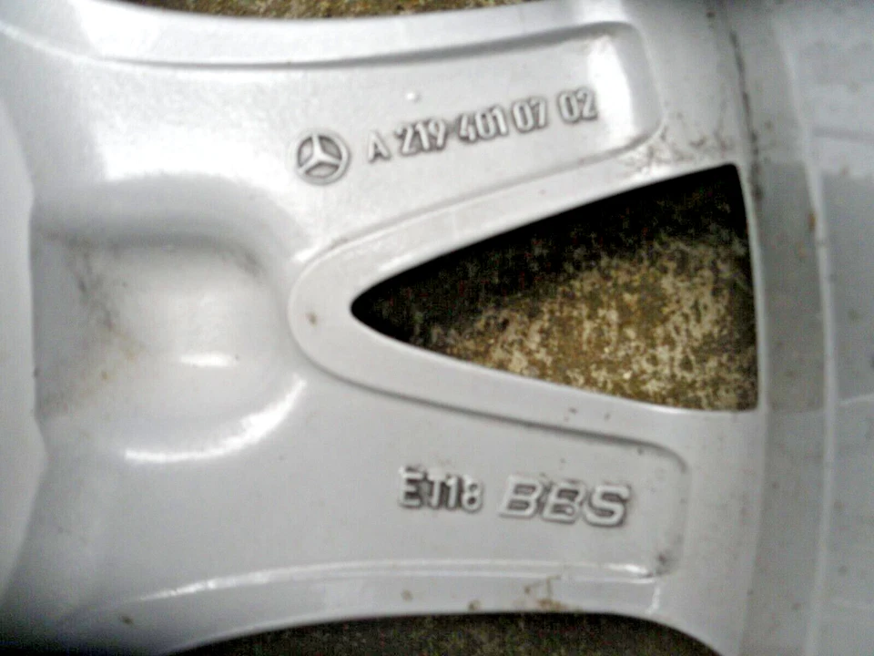 8,5x17 ET18 LK 5x112 BBS CLS ALUFELGE SOMMERREIFEN 245/45 R17 85W DUNLOP A219401 - Bild 4 von 4