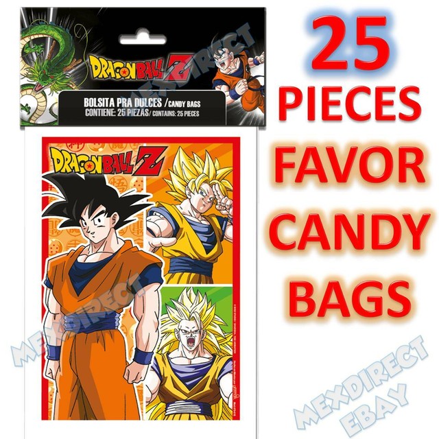 25 50 Pcs Dragon Ball Z Super Birthday Party Favors Treat Candy