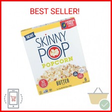 Skinny Pop Butter Microwave Popcorn, 16.8 OZ