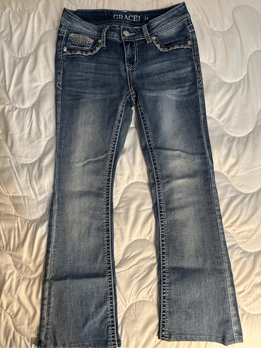 Size 14 jean size inches cheap