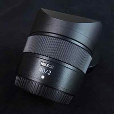 fit for Nikon Z40mm F2 Square Lens Hood with Adapter Ring and Lens Cap