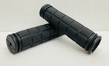 Black Rubber Non Slip Grip Bike Handlebar Cruiser Mountain Adult n Kids Bicycle