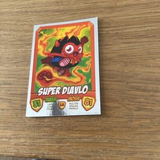 Moshi Monsters Mash Up Card Super Diavlo - Missions Mirror Foil