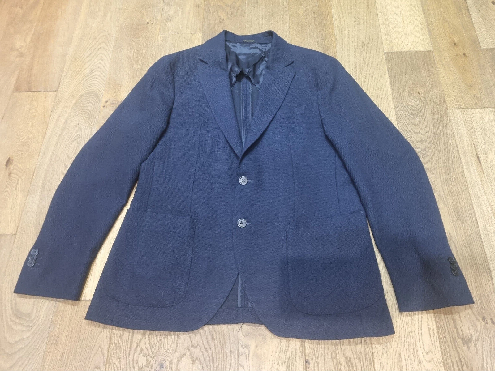 Massimo Duti Men's Italian Fabric Smart Casual Blazer P2P56cm