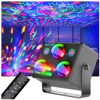 6-in-1 Dynamic Party Light Projector