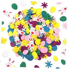 Easter Foam Stickers, 300PCS Easter Stickers for Kids Crafts, Colorful-easter