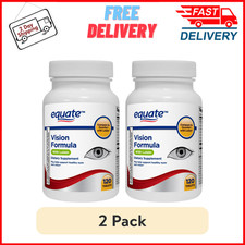 Equate Vision Formula with Lutein, Eye health and vision support Tablets 240 Ct