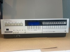 Sanyo VCR 4600 Beta Betamax VCR Freeze Frame Tape Player Tested